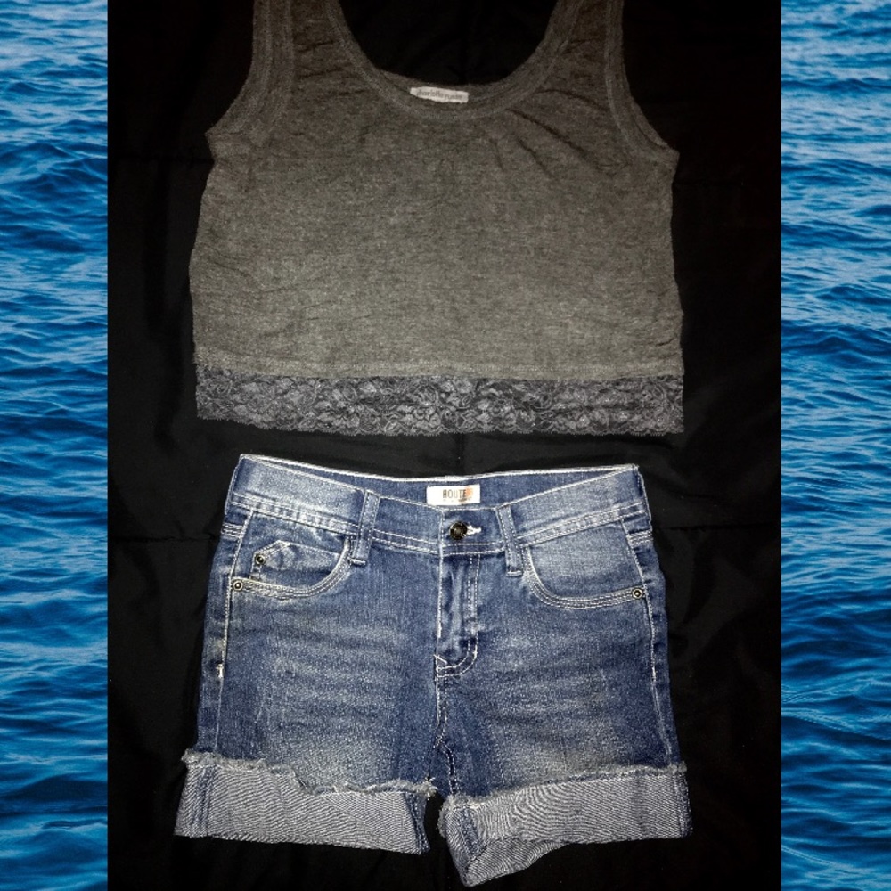 Route 66 Denim Shorts